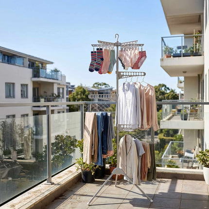 Clothes Drying Rack, Foldable, 27 Garment Capacity