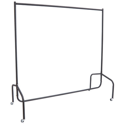 Portant à vêtements mobile à roulettes, portemanteau, 120 x 60 x 170 cm, stable et peu encombrant