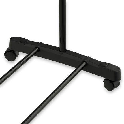 Clothes Rack with Wheels – Adjustable Metal Rail