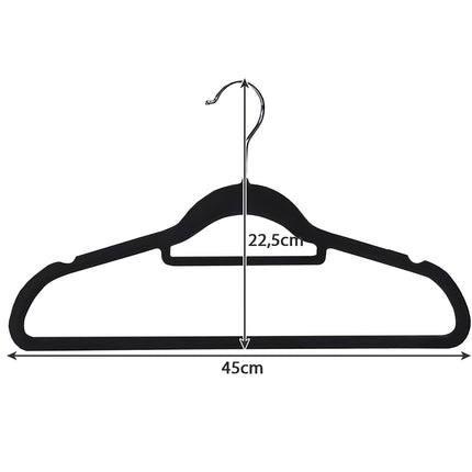 Cintre 20 pièces - noir Ruhhy 22536 