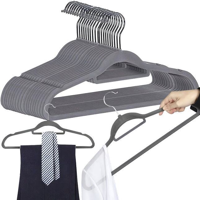 Clothes hanger 20 pieces - gray Ruhhy 22535