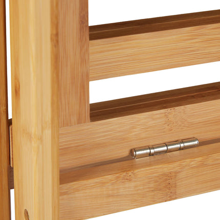 Clothes hanger foldable bamboo