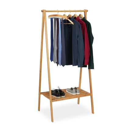 Clothes hanger foldable bamboo