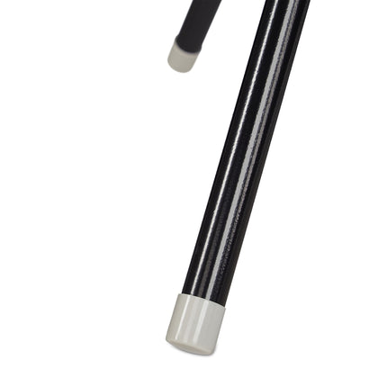 Clothes hanger in black metal
