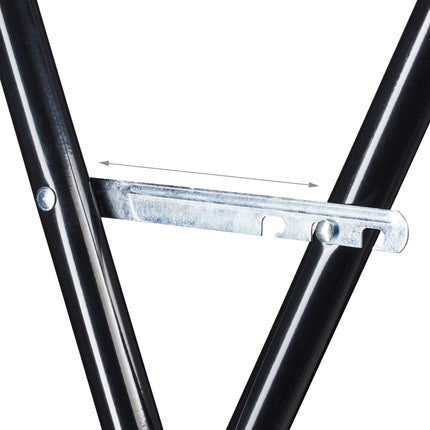 Clothes hanger retractable metal
