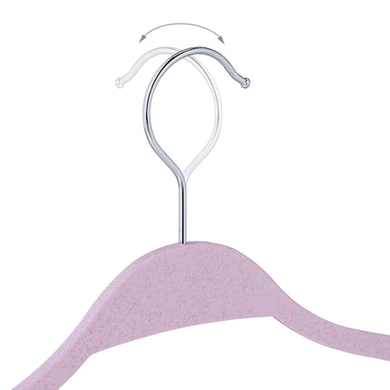 Clothes hangers made of wheat straw - 10 pcs