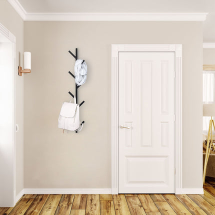 Clothes hanger with 8 hooks
