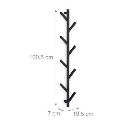 Clothes hanger with 8 hooks