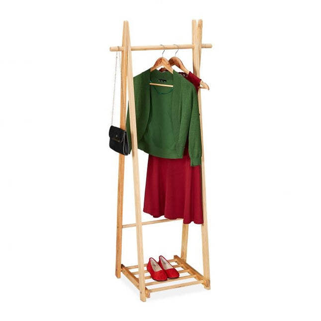 Clothes hanger with drawer
