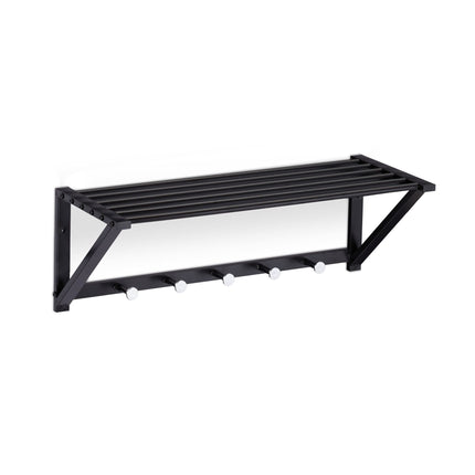 Clothes hanger with shelf