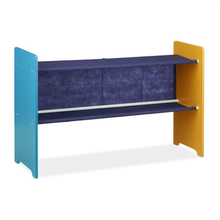 Clothes hanger with shelf and hooks