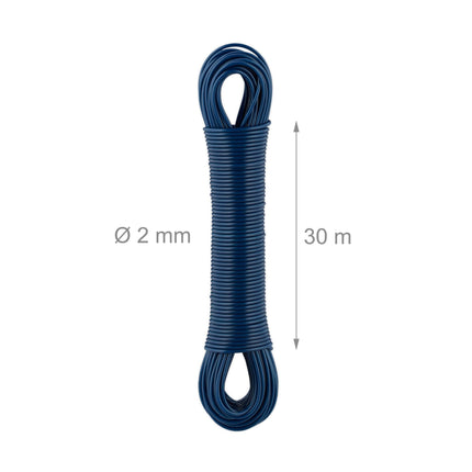 Clothes hanger with steel wire 4x 30 m