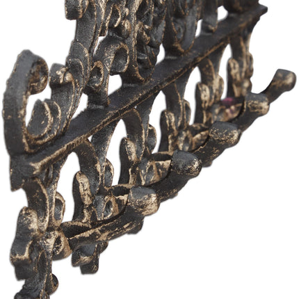 Clothes rail in cast iron