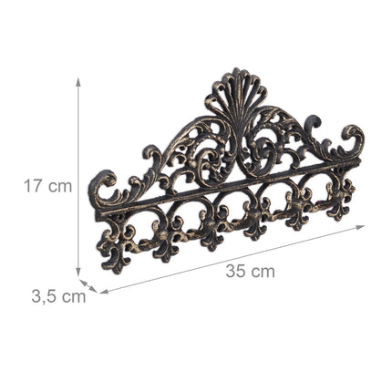Clothes rail in cast iron