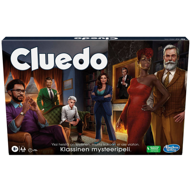 Cluedo Brettspiel Klassisch (In finnischer Sprache)