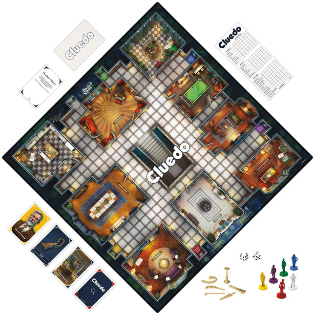 Cluedo Brettspiel Klassisch (In finnischer Sprache)