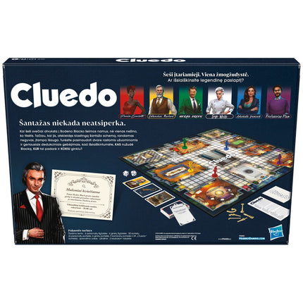Cluedo – Das klassische Detektivspiel (auf Litauisch)