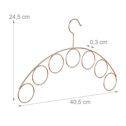 Kleiderbügel mit Schalhalter