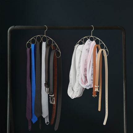 Coat Hanger with Scarf Holder