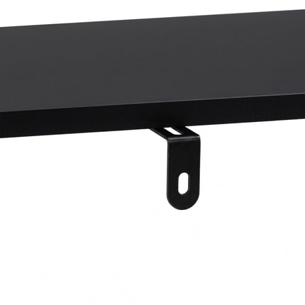 Coat Rack & Shoe Shelf with Drawers – Black, Metal Frame