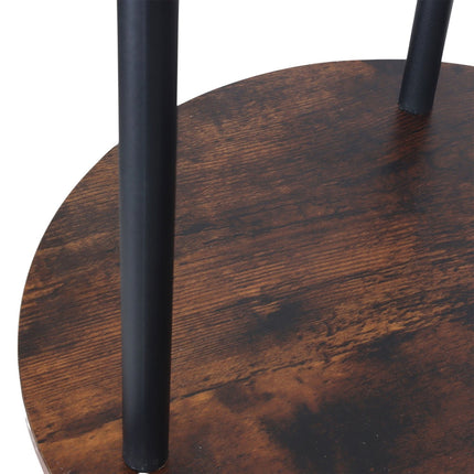 Coat Rack with 8 Hooks & 2 Shelves, 175 cm