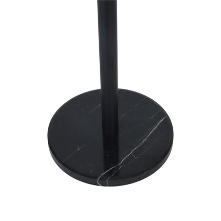 Coat Rack with 8 Hooks, Iron Frame, Marble Base