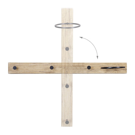 Coat Rack with Scarf Ring