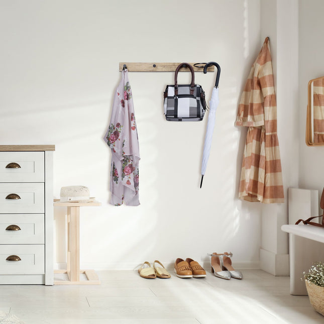 Coat Rack with Scarf Ring