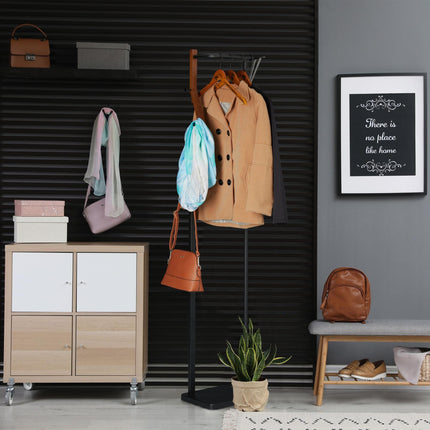 Porte-manteau Métal et Bois