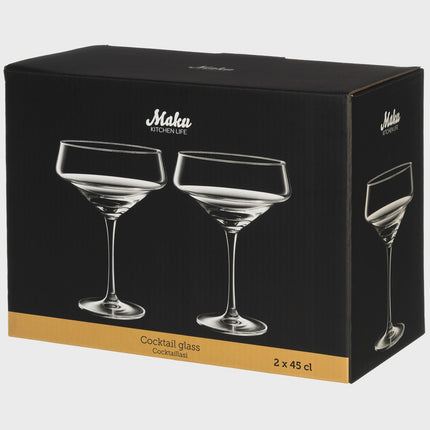 Cocktailgläser-Set, 45cl, spülmaschinengeeignet, 2er-Pack