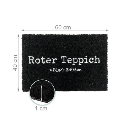 Coconut Coir Doormat With Funny Saying, 60 x 40 cm