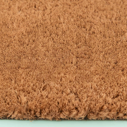 Kokos-Fußmatte 60 x 40 cm – rutschfest, mit lustigem Spruch