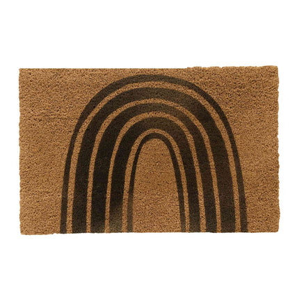 Kokos-Fußmatte, 80x50 cm, rutschfest, witterungsbeständig