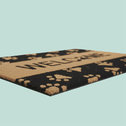 Coconut Doormat, Animal Design, 80x50 cm, Indoor/Outdoor