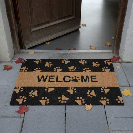 Coconut Doormat, Animal Design, 80x50 cm, Indoor/Outdoor