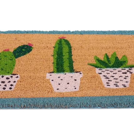 Coconut Doormat Cactus