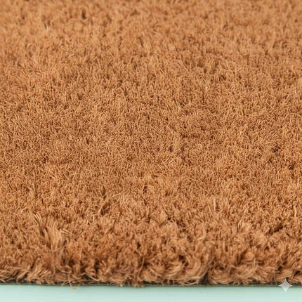 Kokosnuss-Fußmatte Willkommensmatte 80x50 cm – Rutschfest, Strapazierfähig