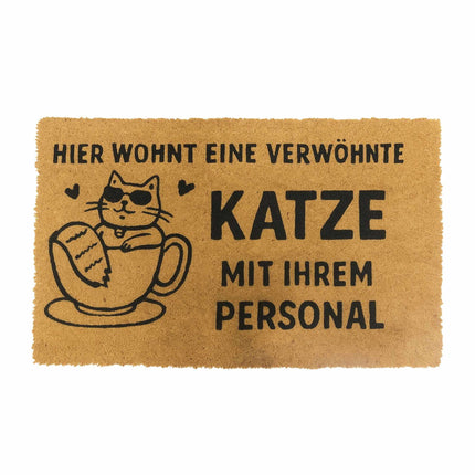 Kokosfaser-Tierfußmatte, 60x40 cm, schmutzfangend