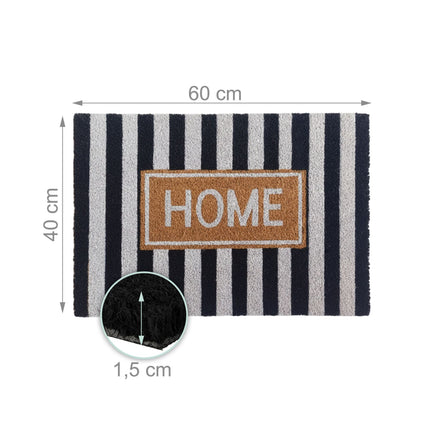 Coconut Fibre Non-Slip Door Mat – Indoor/Outdoor Use