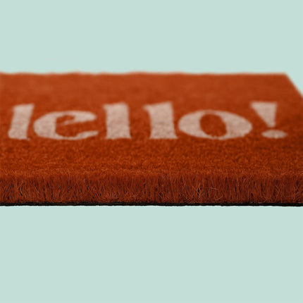 Coconut Fibre Welcome Mat, Non-Slip, Indoor/Outdoor