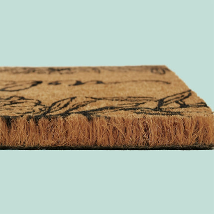 Coconut Fibre Welcome Mat – Non-Slip, Indoor/Outdoor Use