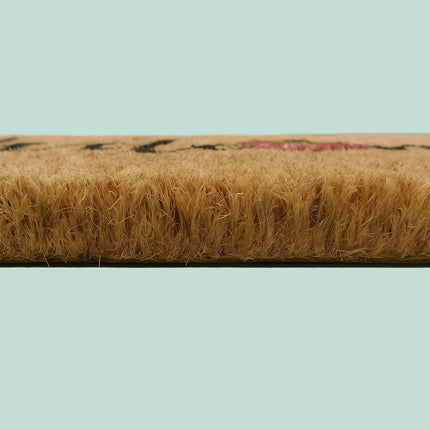 Kokosfaser-Fußmatte – rutschfest, für Innen- und Außenbereiche