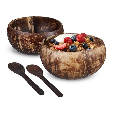 Coconut bowl set of 2