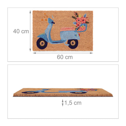 Paillasson en noix de coco Scooter
