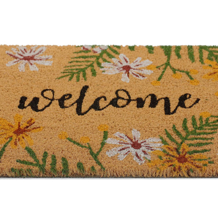 Paillasson en noix de coco "Bienvenue".