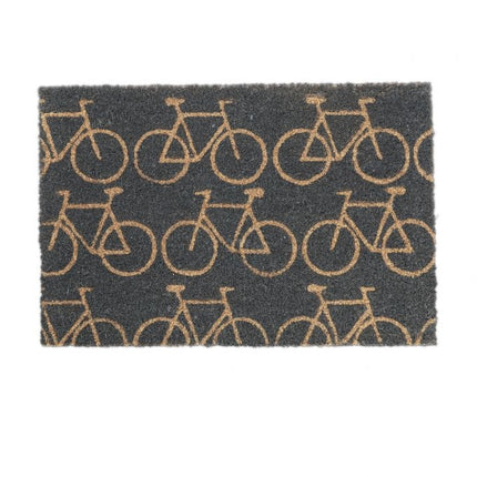 Paillasson vélo en noix de coco
