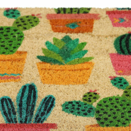 Paillasson coco cactus