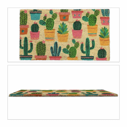 Paillasson coco cactus
