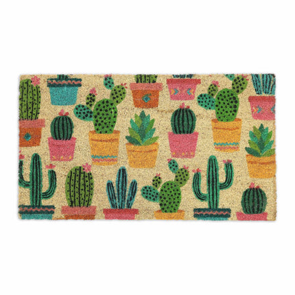 Paillasson coco cactus