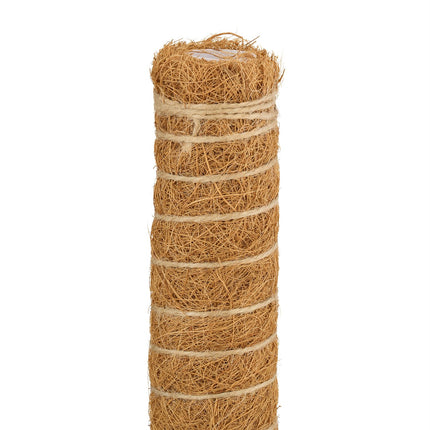 Bâtonnets de noix de coco, lot de 4, 40 cm, avec fil floral